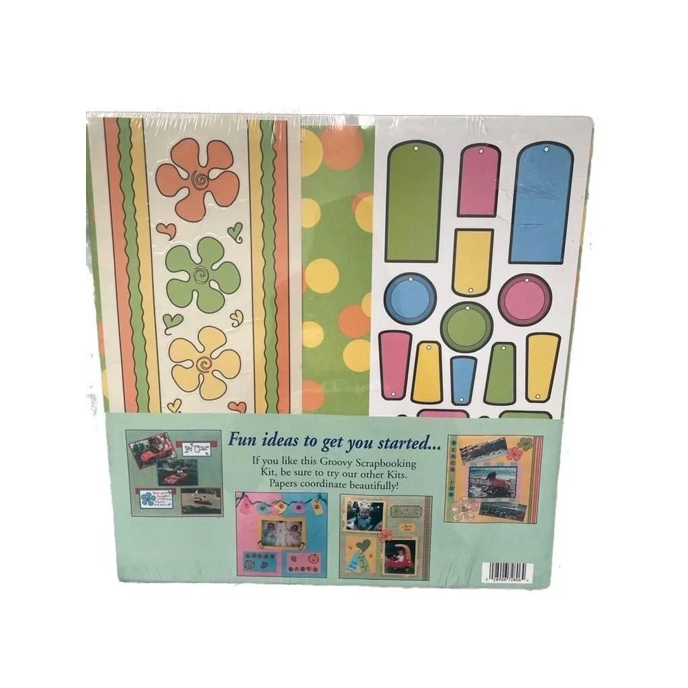 Kit Scrapbooking Bundle Groovy Collection + Lulu Jr My Awesome Book Sealed‎